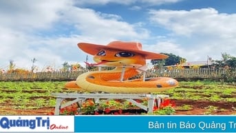 Lộ diện linh vật năm Ất Tỵ ở huyện Hướng Hóa