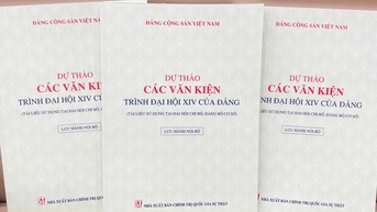 Phát hành trên toàn quốc Dự thảo các văn kiện trình Đại hội XIV của Đảng
