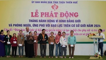 Phát động Tháng Hành động Vì bình đẳng giới và phòng ngừa, ứng phó với bạo lực trên cơ sở giới