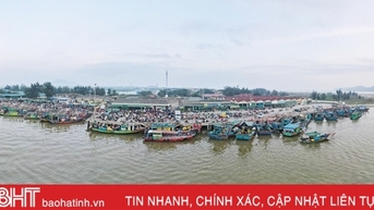 Sắc xuân trên quê biển Lộc Hà