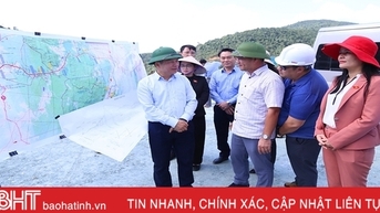 Đoàn ĐBQH tỉnh giám sát dự án cao tốc Bắc