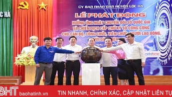 Lộc Hà phát động hưởng ứng Ngày Chuyển đổi số quốc gia