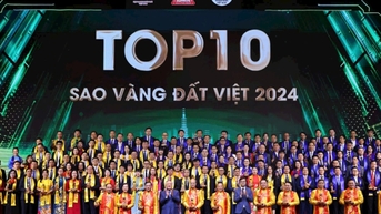 2024년 베트남 골든스타 브랜드 10대 선정