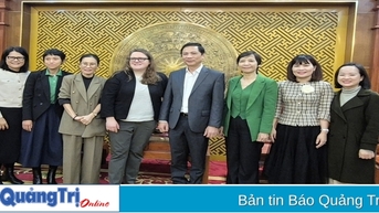 Phó Chủ tịch UBND tỉnh Hoàng Nam tiếp Tổ chức PeaceTrees Việt Nam