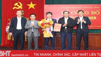 សេចក្តី​ប្រកាស​សេចក្តី​សម្រេច​តែងតាំង​នាយក​រង​ស្ថានីយ​វិទ្យុ និង​ទូរទស្សន៍​ខេត្ត Ha Tinh