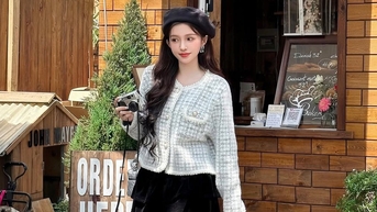 스타일리시한 신발로 봄 산책