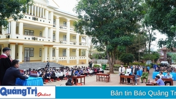 Hơn 400 đoàn viên, thanh niên Hướng Hóa tham gia phiên tòa giả định tuyên truyền phòng chống ma túy