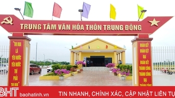 Cam Xuyen មានភូមិចំនួន 7 ទៀតដែលបំពេញតាមស្តង់ដារលំនៅដ្ឋានជនបទគំរូថ្មី។