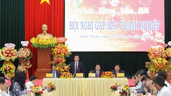 Hội nghị gặp mặt doanh nghiệp đầu năm 2025
