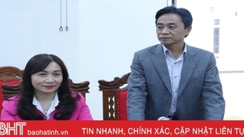 Gặp mặt đoàn đại biểu Hà Tĩnh dự Đại hội Công đoàn Việt Nam