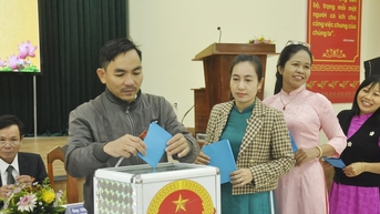 Thị trấn Phú Thịnh có 6 khối phố sau sáp nhập