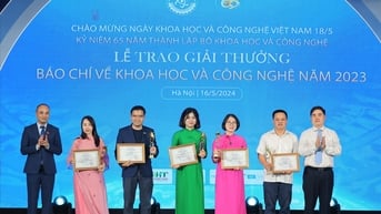Trao giải thưởng báo chí về Khoa học công nghệ 2023