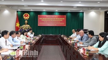 Thúc đẩy hợp tác phát triển giữa tỉnh Ninh Bình với Tổ chức chuyên gia cao cấp Hà Lan