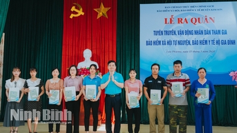 Kim Sơn Tăng cường tuyên truyền vận động nhân dân tham gia BHXH tự nguyện BHYT hộ gia đình