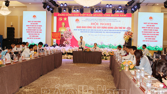 Đảng ủy Khối các cơ quan tỉnh Hà Nam đăng cai, chủ trì hội nghị giao ban cụm đồng bằng Bắc bộ