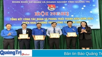 Đoàn Khối Cơ quan và Doanh nghiệp tỉnh Quảng Trị triển khai nhiệm vụ công tác năm 2025