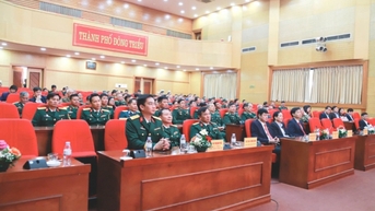 Thành phố Đông Triều: Gặp mặt kỷ niệm 80 năm Ngày thành lập Quân đội nhân dân Việt Nam