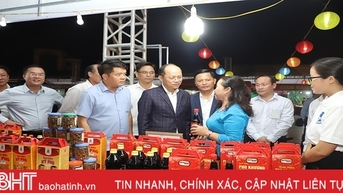Khai mạc lễ hội cam và các sản phẩm nông nghiệp Hà Tĩnh lần thứ 6