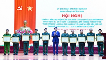 Nâng cao chất lượng, hiệu quả công tác dân vận của LLVT Nghệ An