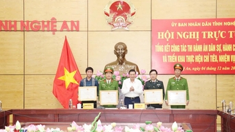 Nghệ An: Tổng kết công tác Thi hành án Dân sự năm 2024