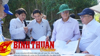 Khẩn trương giải quyết chồng lấn giữa mỏ cát và dự án hồ chứa nước Sông Dinh 3