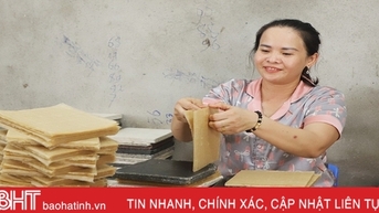 “Thủ phủ” bánh đa nem ở Hà Tĩnh khởi động vụ mới