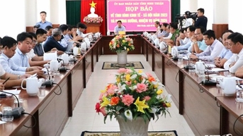 សន្និសីទសារព័ត៌មានស្ដីពីស្ថានភាពសេដ្ឋកិច្ចសង្គមឆ្នាំ២០២៣ ទិសដៅ និងភារកិច្ចឆ្នាំ២០២៤