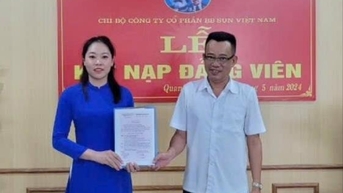 Tứ Kỳ kết nạp đảng viên vượt 8% chỉ tiêu
