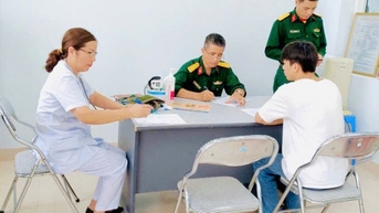 Điểm sáng trong công tác tuyển quân  