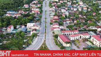 12 tỷ đồng đầu tư hệ thống chiếu sáng đường Nguyễn Nghiễm, TX Hồng Lĩnh
