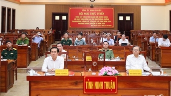 Hội nghị trực tuyến toàn quốc tổng kết công tác ngành Nội chính Đảng năm 2024