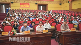 Huyện ủy Yên Khánh quán triệt triển khai các văn bản của Trung ương