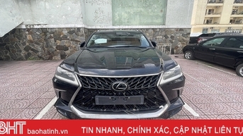 Đấu giá lô xe sang trị giá 10,5 tỷ đồng ở Hà Tĩnh