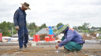 Trên công trình trọng điểm ngày cuối năm