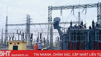 Chính thức vận hành trạm biến áp 110 kV Hồng Lĩnh