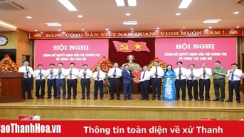 Bộ Chính trị điều động Thượng tướng Nguyễn Doãn Anh giữ chức Bí thư Tỉnh ủy Thanh Hóa