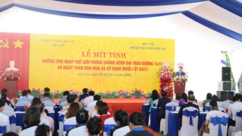 Lào Cai hưởng ứng ngày Thế giới phòng chống bệnh đái tháo đường (14/11)
