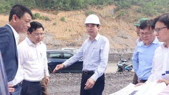 Tập trung nhân lực, phương tiện thi công đường vành đai phía tây và ĐT.601