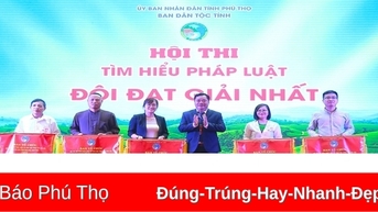 Hội thi “Tìm hiểu pháp luật về lĩnh vực công tác dân tộc tỉnh” năm 2024