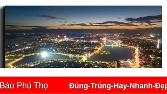 Sắc màu đêm Việt Trì