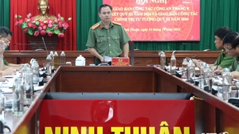 Công an tỉnh tổ chức Hội nghị sơ kết công tác Công an quý III/2024