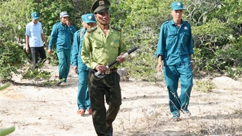 ការ​តាម​ដាន​បុគ្គលិក​ឧទ្យាន​ជាតិ​នុយ​ចូវ​ការពារ​ព្រៃ​ឈើ​ក្នុង​អំឡុង​ពេល​តេត