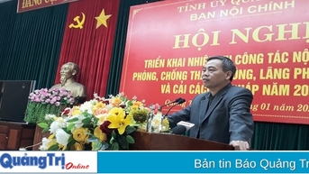 Ban Nội chính Tỉnh ủy Quảng Trị triển khai nhiệm vụ năm 2025