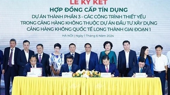 총리, 롱탄 공항 사업에 18억 달러 규모 계약 체결식 참석