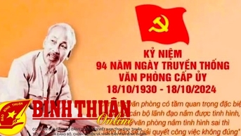 Kỷ niệm 94 năm Ngày truyền thống Văn phòng cấp ủy (18/10/1930