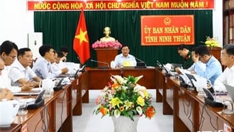 NTO - UBND tỉnh họp nghe báo cáo hướng tuyến đường dây 220kV- 500kV Ninh Sơn