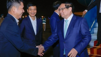 Thủ tướng Phạm Minh Chính về tới Hà Nội, kết thúc chuyến công tác tại Lào