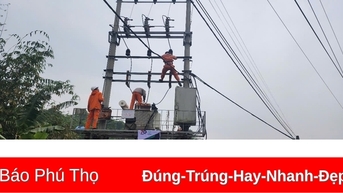 Điện lực Thanh Ba triển khai thực hiện tháng tri ân khách hàng năm 2024