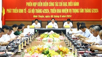 UBND họp trực tuyến triển khai nhiệm vụ phát triển kinh tế-xã hội tháng 5