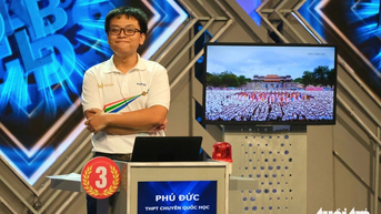 Phú Đức giành vòng nguyệt quế Đường lên đỉnh Olympia 2024